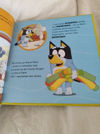 La piscina (edició en català) (Bluey. Un conte)