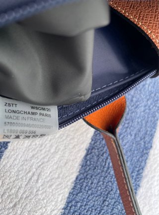 Longchamp Le Pliage L Azul Marrón