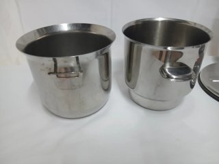 Juego de 2 cubiteras con pie