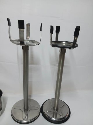 Juego de 2 cubiteras con pie