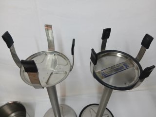 Juego de 2 cubiteras con pie