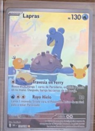 Carta Pokémon Lapras Básico 30 aniversario