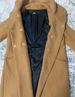 Abrigo Zara Marrón