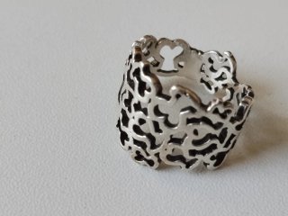 Colgante y Anillo de Plata 925 , marca Tous