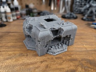 Bunker Ruina Defensivo Warhammer 40k Terreno