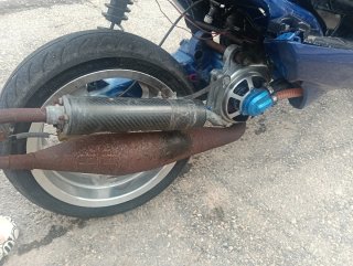 Yamaha Aerox Azul