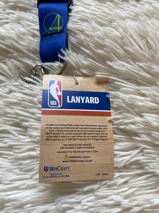Laccio portabadge NBA Golden State Warriors