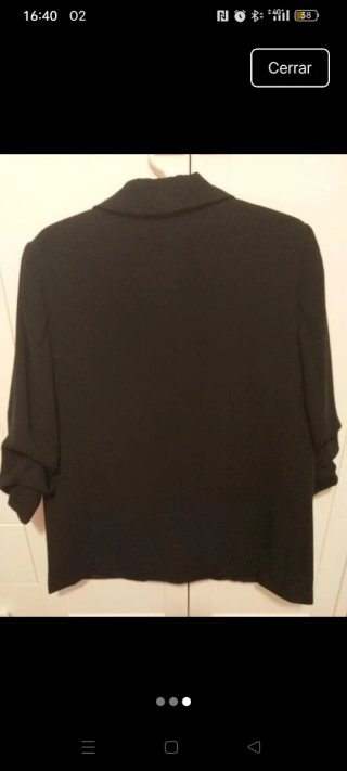Giacca Americana H&M Nera Taglia L