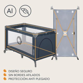 Cuna de viaje Lionelo Stefi