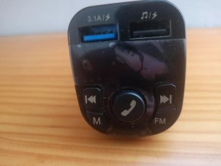 Cargador Bluetooth Coche MP3 USB 3.1A