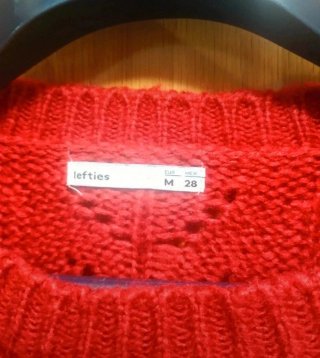 Jersey punto rojo Lefties Talla M