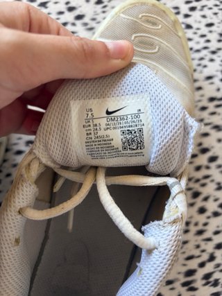 Zapatillas Nike TN blancas talla 38.5