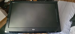 Televisión LG Negra