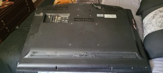 Televisión LG Negra
