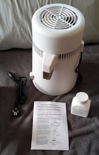 Destilador de agua 4L