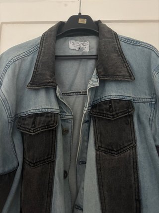 Chaqueta vaquera patchwork