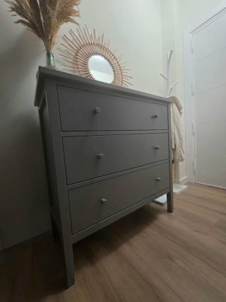 Cómoda Gullaberg Ikea Madera Gris