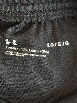 Pantaloncini Under Armour neri taglia L