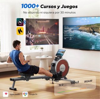 Máquina de Remo DEXACH 1000+ Cursos y Juegos