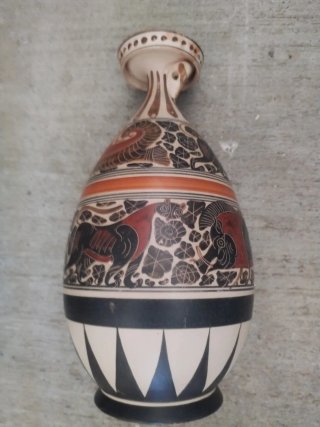 Vaso Antica Riproduzione Etrusca