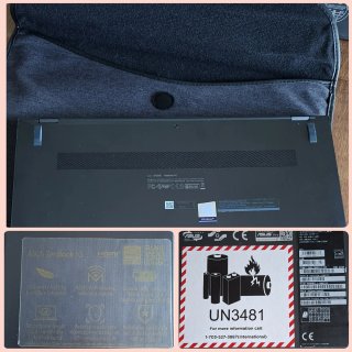Notebook Asus ZenBook Grigio/Argento