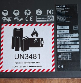 Notebook Asus ZenBook Grigio/Argento