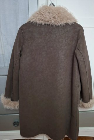 Abrigo reversible pelo Zara