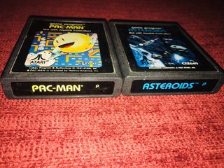 Lote ATARI - Pac-Man y Asteroids
