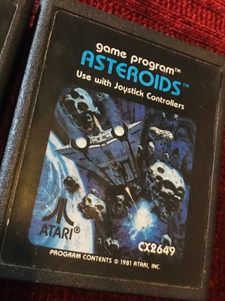 Lote ATARI - Pac-Man y Asteroids