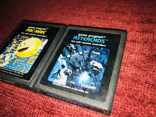 Lote ATARI - Pac-Man y Asteroids