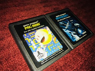 Lote ATARI - Pac-Man y Asteroids