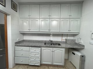 Kitchen Renovation Paint Spraying + Surface Repair