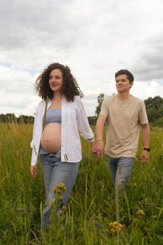 Fotos de embarazo y pareja/ fotógrafa profesional