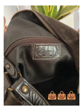 Borsa Casmani Camoscio Marrone