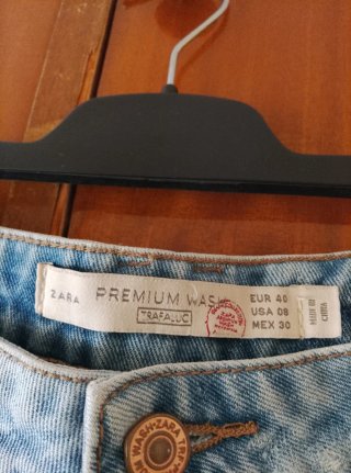 Shorts vaqueros Zara mujer