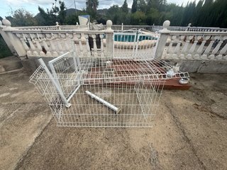Jaula para gallinas o animales pequeños, pa montar
