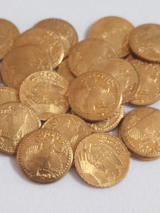 25 Monedas réplica Dólar Liberty