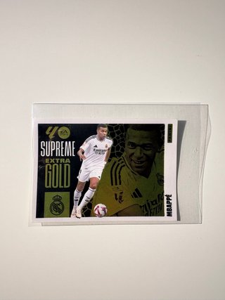 Cromo Supreme Extra Gold Mbappé