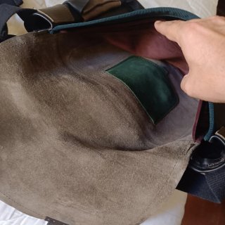 Borsa Messaggero Artigianale Cuoio