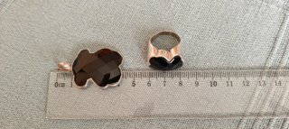 Colgante y Anillo Tous Oso Onix