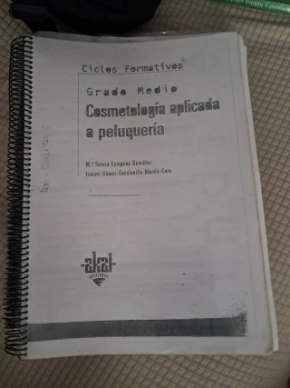 Cosmetología aplicada a peluquería