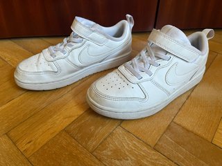 Zapatillas Nike Talla 33 Velcro Blancas