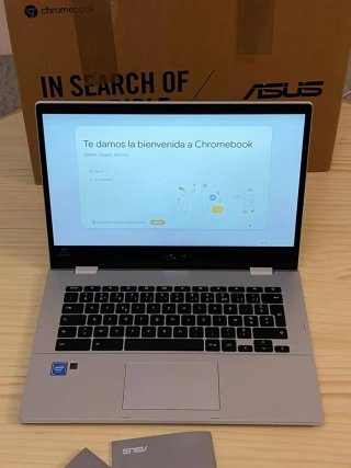 Portátil ASUS Chromebook CX1400CN N3350 14 FHD