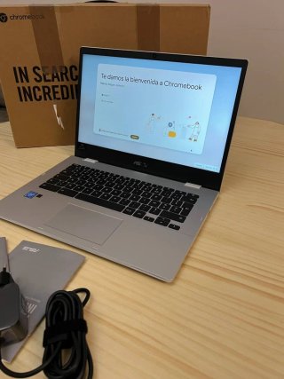 Portátil ASUS Chromebook CX1400CN N3350 14 FHD