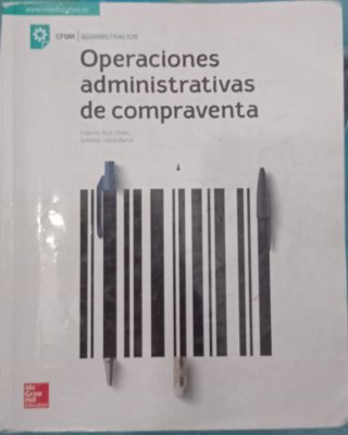 Libro operaciones administrativas  de compraventa