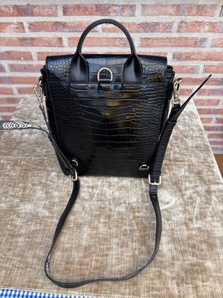 Mochila Bolso Adolfo Dominguez Negra