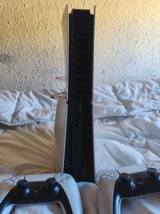 Consola PS5 Slim Blanca + 2 Mandos + Juegos