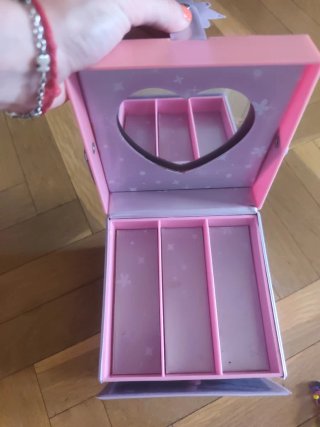 Joyero Princesas Disney Rosa y Morado