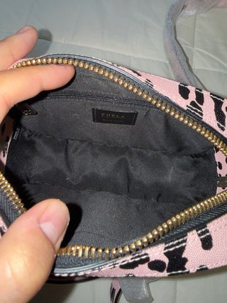 Bolso de mujer Furla cuero rosa