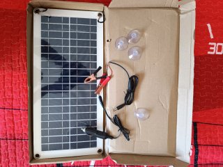 Cargador Solar Portátil 12V